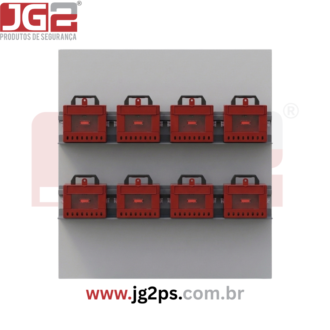 Quadro para Caixas de Bloqueio com 9 furos JGL500-5 1200 x 1000 mm em Aço JGL990-1
