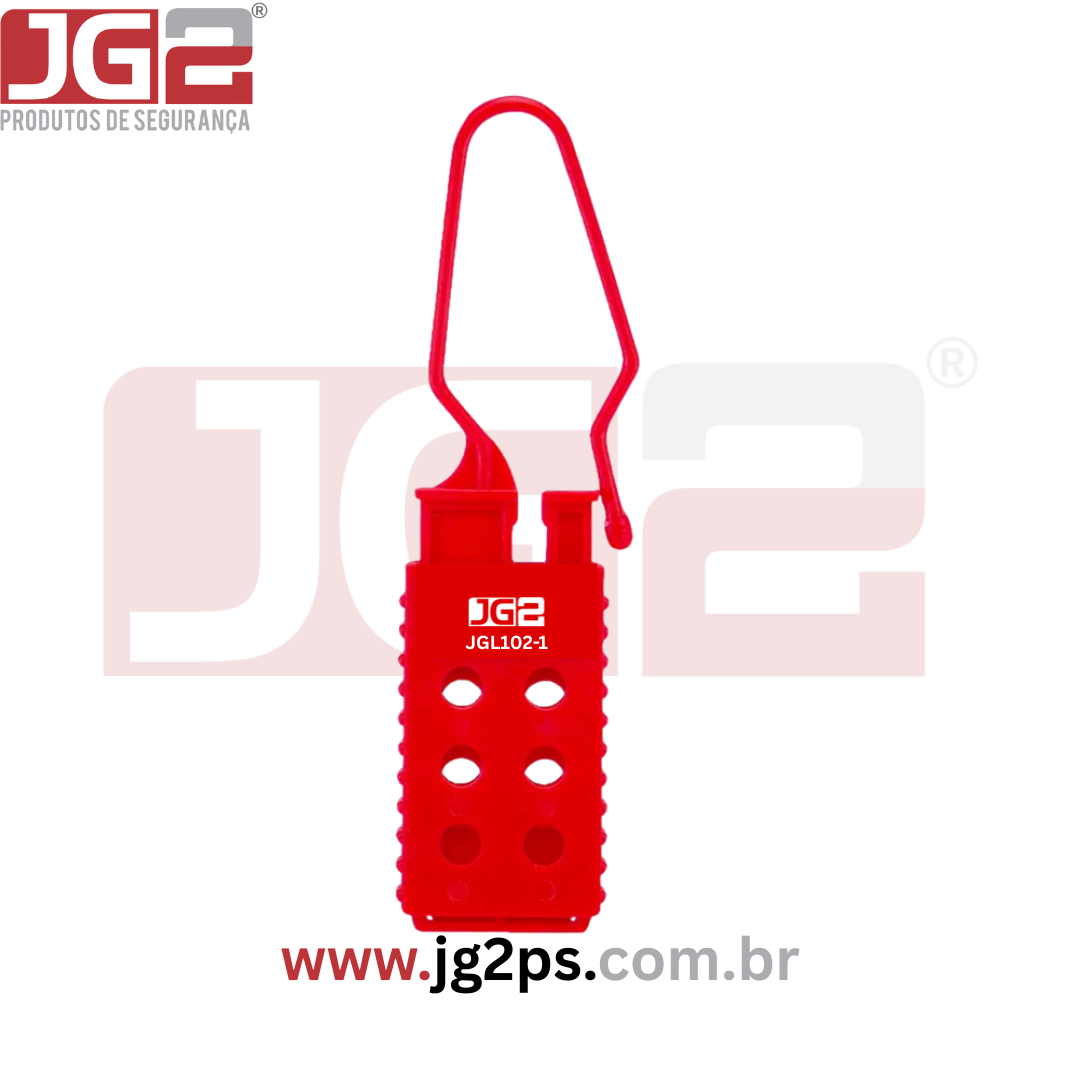 Multiplicador de Bloqueio Tipo Garra Não Condutora em Nylon – Gancho 6 mm JGL102-1