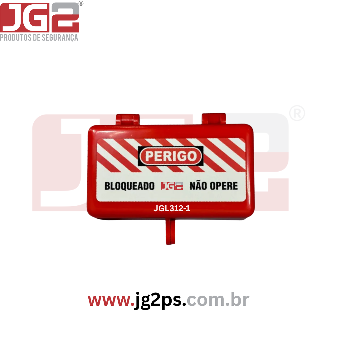 Dispositivo de Bloqueio Universal para Plugues, Tomadas Elétricas e Válvulas Pneumáticas JGL312-1