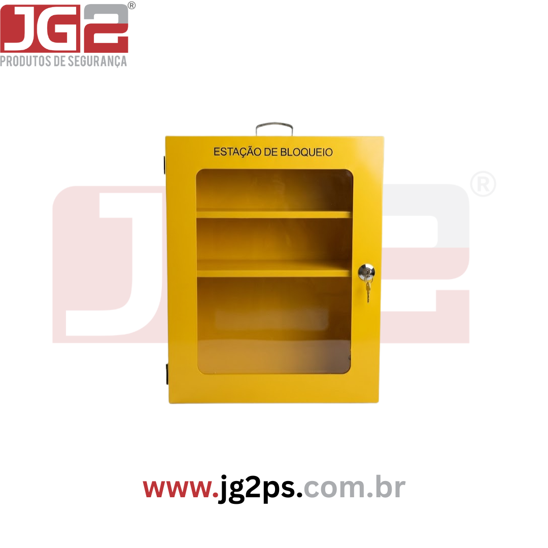 Estação de Bloqueio Personalizada em Aço JGL700-1